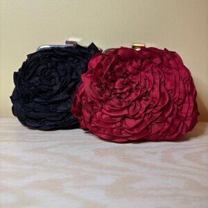 WHBM Rosette Purse Bundle! Great Price For Two! **LIKE NEW**